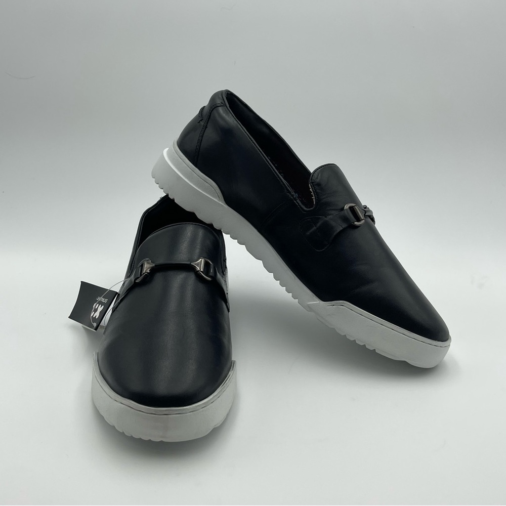 THOMAS & VINE Men's Dane Bit Loafer Genuine Leather Casual Shoes SZ 12-MSRP $180